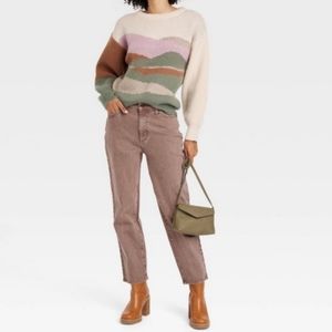 Brand 🆕 Universal Trade Super Soft Crewneck Landscape Pullover Sweater Size S